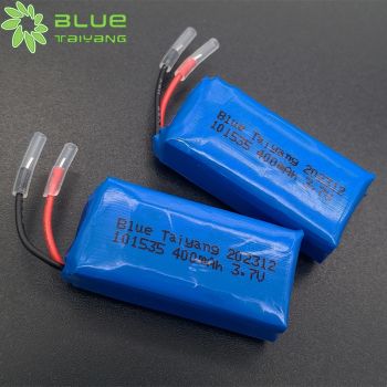 101535 3.7v 400mah 3.7V 照明燈鋰電池 醫(yī)療設(shè)備鋰聚合物電池組定制